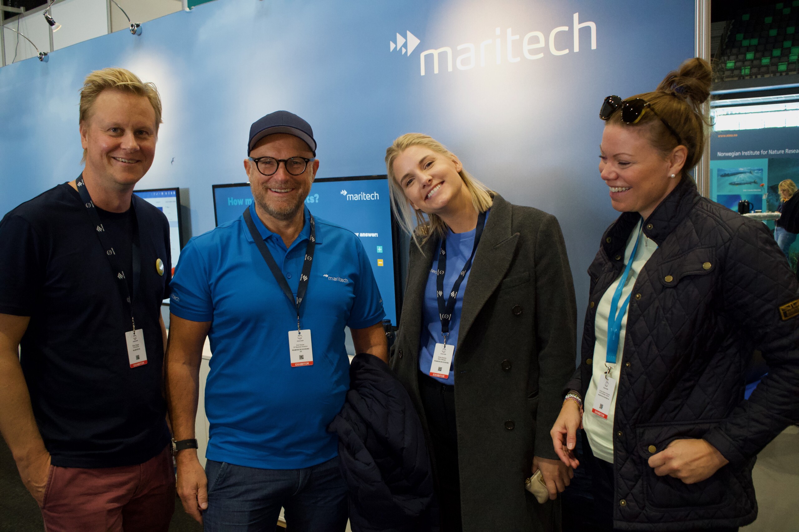 Maritech team at AquaNor 2021