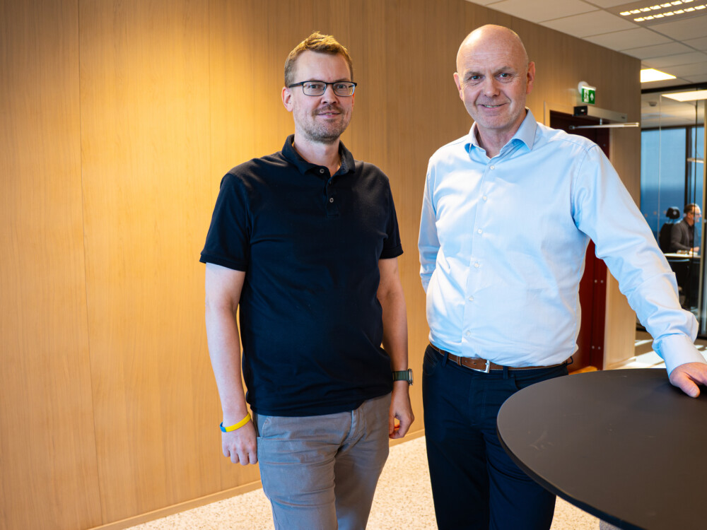 Tor Knutsen og Jan Erik Farstad fra Tyrholm & Farstad